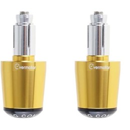 CNC Evermotor gold handlebar ends