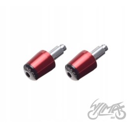 Red handlebar tip