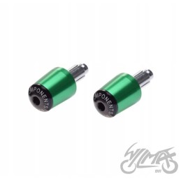 Green handlebar tip