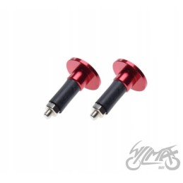Red handlebar tip