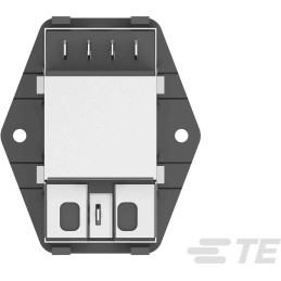 16 pcs - TE Connectivity 10A, 115 V ac, 230 V ac Male Flange Mount IEC Inlet Filter 2 Pole PE0SXDHXB