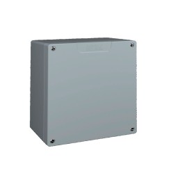 1 pcs - Rittal GA Series Grey Die Cast Aluminium Enclosure, IP66, IK08, Grey Lid, 232 x 202 x 113mm