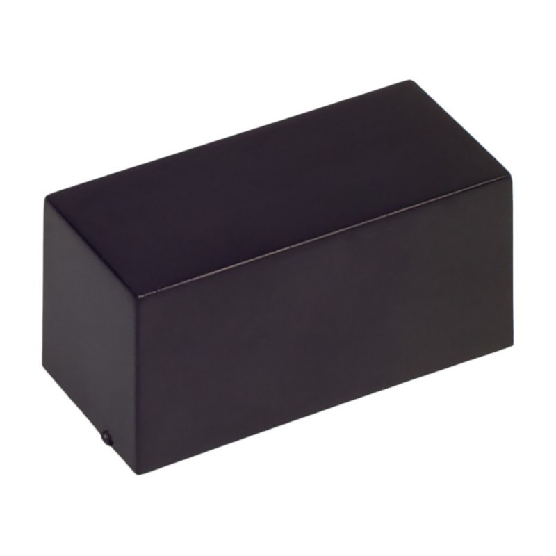 1 pcs - RS PRO Black ABS Enclosure, IP52, Black Lid, 46 x 22 x 22.5mm