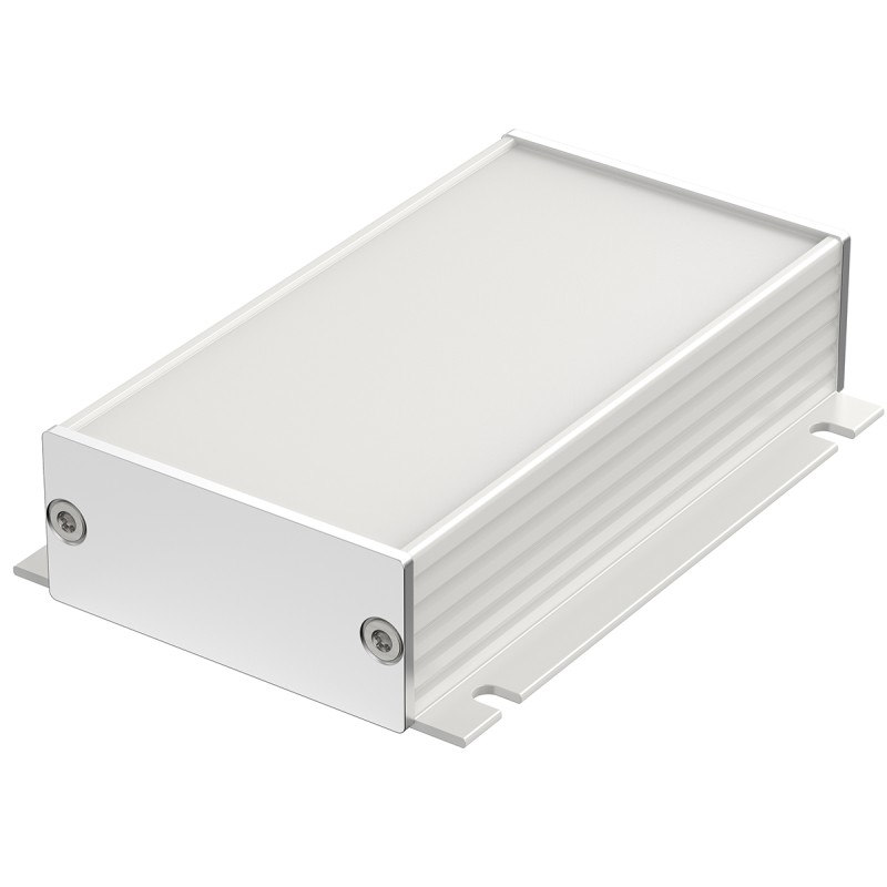 1 pcs - Bopla Filotec (Set) Series Aluminum (Anodized) Aluminium Enclosure, IP40, Flanged, Aluminum (anodized) Lid, 100 x 55.3