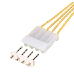 50 pcs - JST, SV Connector Housing, 5mm Pitch, 8 Way, 1 Row