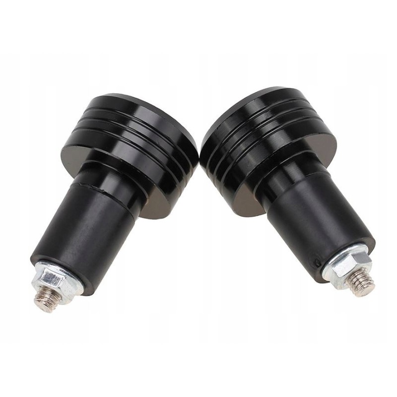 CNC handlebar end weights black SV CB with FZ