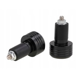 CNC handlebar end weights black SV CB with FZ