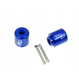 Carbon handlebar ends with yamaha yzf r1 11188 logo