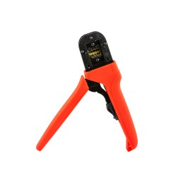 1 pcs - RS PRO Hand Ratcheting Crimp Tool for Turned Crimp Contacts, 0,14 - 4mm² Wire