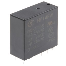 1 pcs - RS PRO PCB Mount Power Relay, 5V dc Coil, 20A Switching Current, SPDT