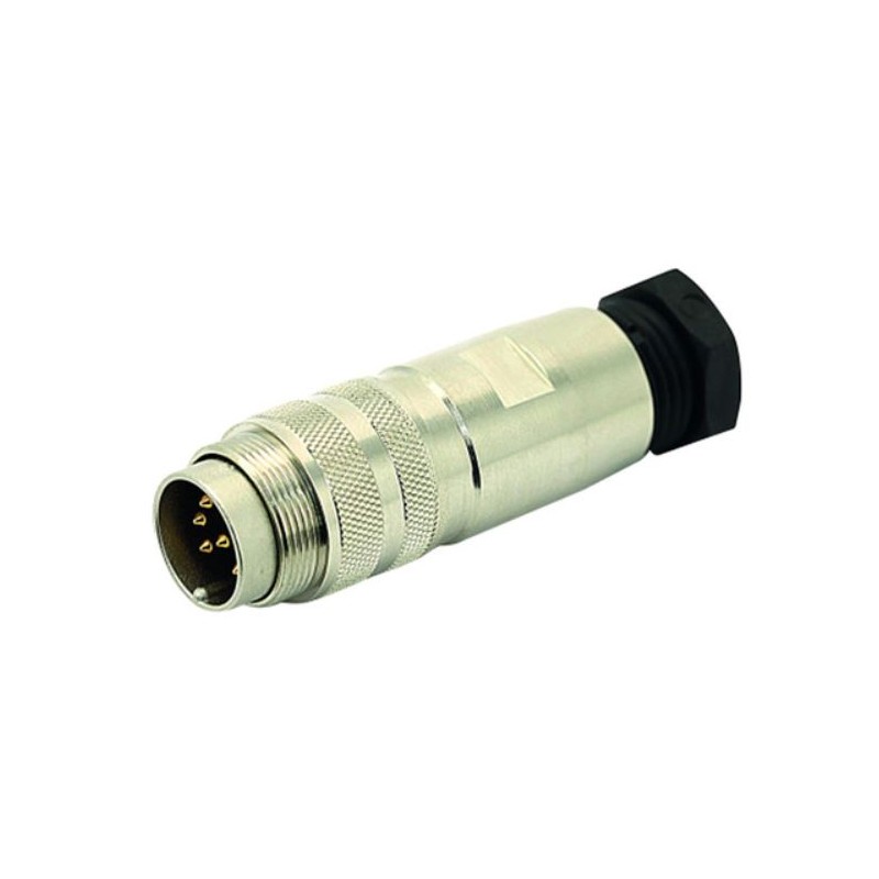50 pcs - Amphenol Industrial, C091 7 Pole M16 Din, DIN EN 61076-2-106, 7A, 300 V IP67, Screw Coupling, Male, Cable Mount