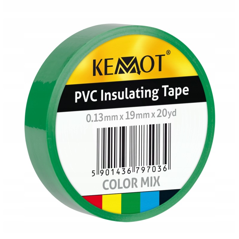 Rebel adhesive insulating tape 0 13 mm x 19 mm
