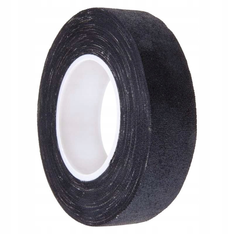 Insulating tape 19mm x 10m textile sackcloth black f6910