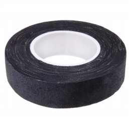 Insulating tape 19mm x 10m textile sackcloth black f6910