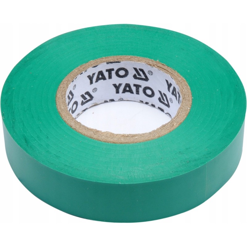 Electrical insulating tape 15mmx20mx0 13mm green y