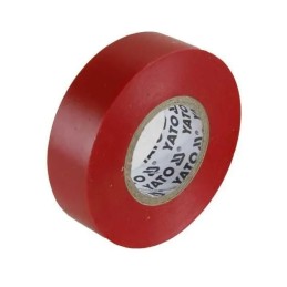 Electrical insulating tape 15mmx20mx0 13mm red