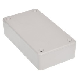 1 pcs - RS PRO Light Grey Polycarbonate Enclosure, IP54, 109 x 59.5 x 28mm