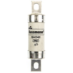 1 pcs - Eaton 40A British Standard Fuse, A3, 550V ac, 73.5mm