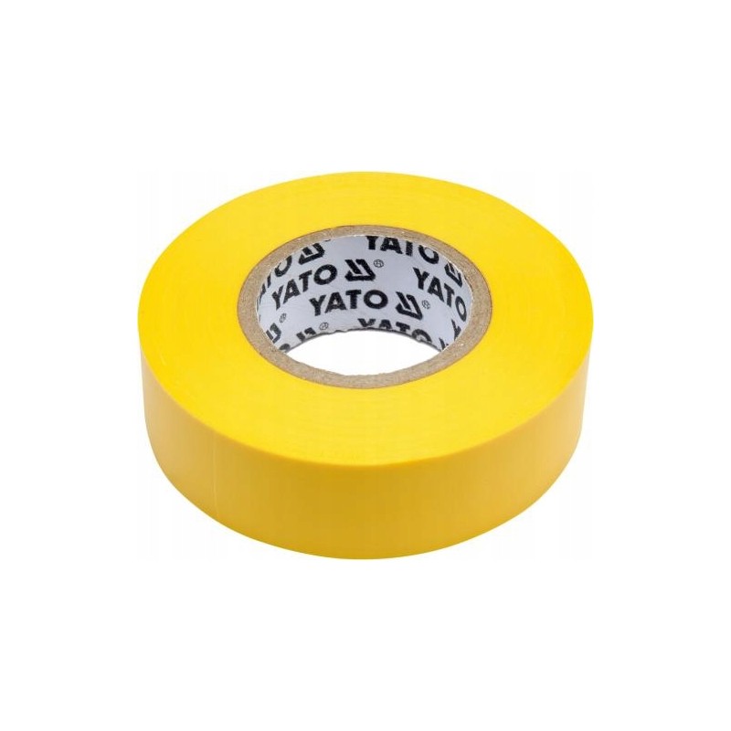 Electrical insulating tape 19mmx20m yellow 661