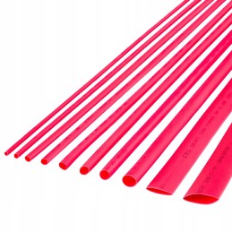 Heat shrink tube red 4 5mm 1m