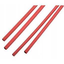 Heat shrink tubing 4 5 2 25 mm 1m red