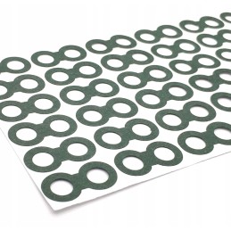 Insulator with glue for 2s 18650 li ion 8 pieces 0085