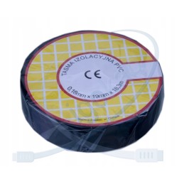 Adhesive insulating tape 18 3m large black 1584