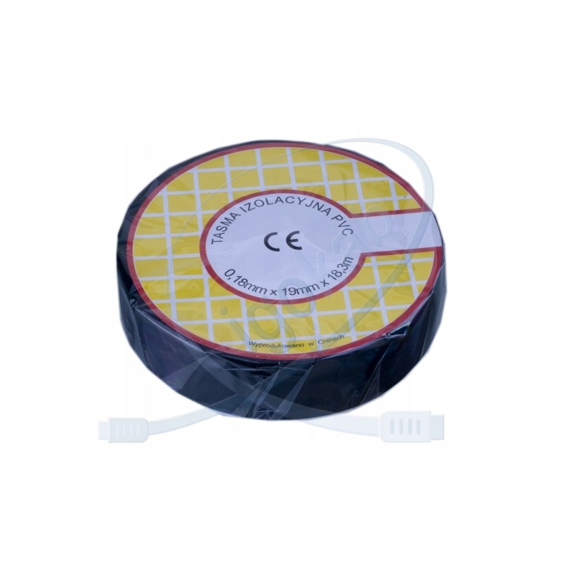 Adhesive insulating tape 18 3m large black 1584