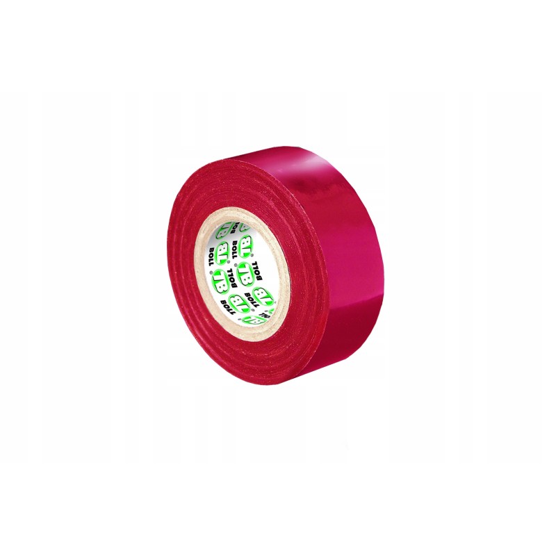 Boll PVC insulation tape 19mm 10m red superm