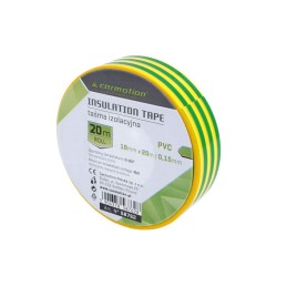 Green-yellow insulating tape 19mm 20m 58762