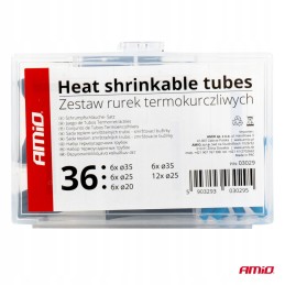 Heat shrink insulation sleeves mix with box
