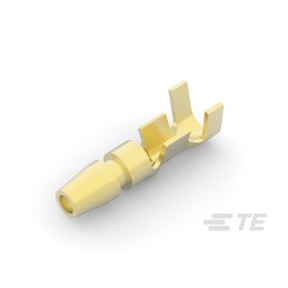 50 pcs - TE Connectivity, 170020 Uninsulated Male Crimp Bullet Connector, 0.5mm² to 2.27mm², 20AWG to 14AWG, 4mm Bullet diamete