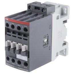 1 pcs - ABB AF Series Contactor, 24 V ac/dc Coil, 4-Pole, 55 A, 18.5 kW, 4NO, 690 V ac