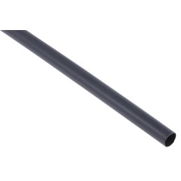 1 pcs - RS PRO Adhesive Lined Heat Shrink Tubing, Black 6.4mm Sleeve Dia. x 1.2m Length 3:1 Ratio