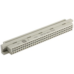 20 pcs - Harting 09 03 64 Way 2.54mm Pitch, Type C Class C3, 3 Row, Right Angle DIN 41612 Connector, Socket