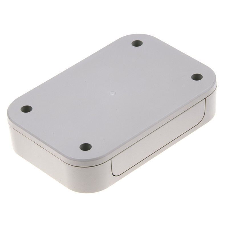 1 pcs - Takachi Electric Industrial PF Series White ABS Enclosure, IP40, White Lid, 67 x 100 x 22.5mm