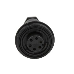 20 pcs - Bulgin Circular Connector, 6 Contacts, Panel Mount, Socket, Female, IP68, Standard Buccaneer Series