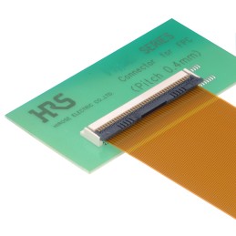 1 pcs - Hirose, FH30 0.3mm Pitch 60 Way Straight Female FPC Connector, ZIF Bottom Contact