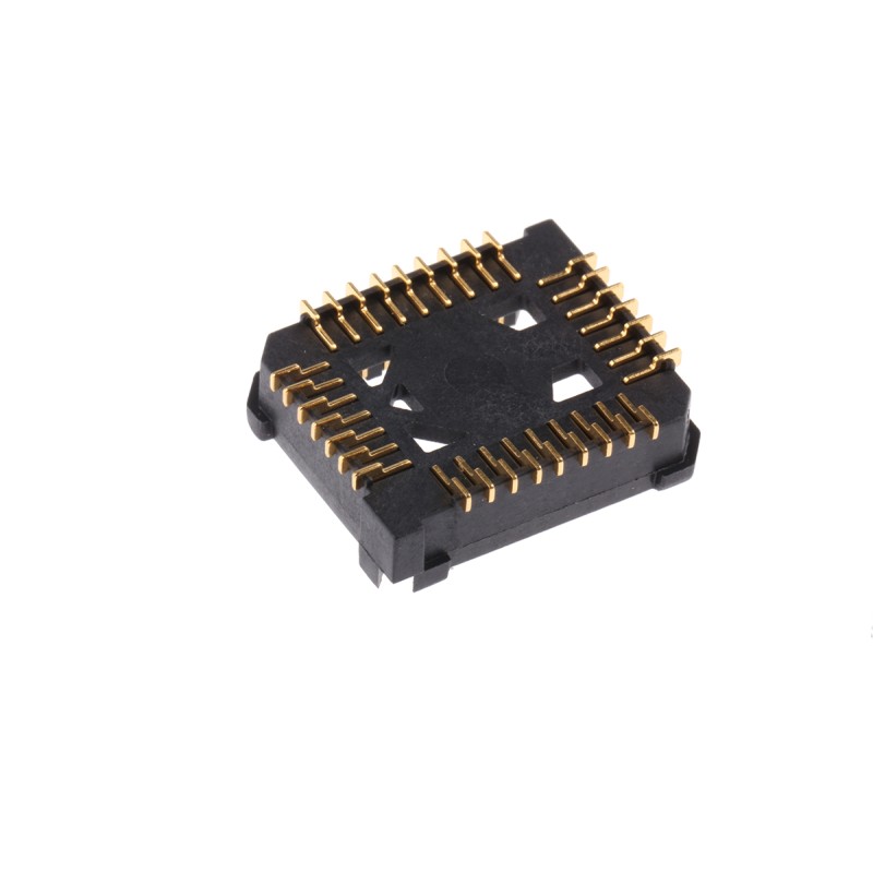 1 pcs - E-TEC 1.27mm Pitch 32 Way PLCC IC Socket