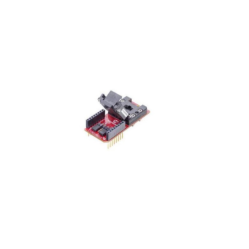 1 pcs - Microchip EV27Y72A Socket Board for use with mikroBUS 3-Lead Contact Socket Board'