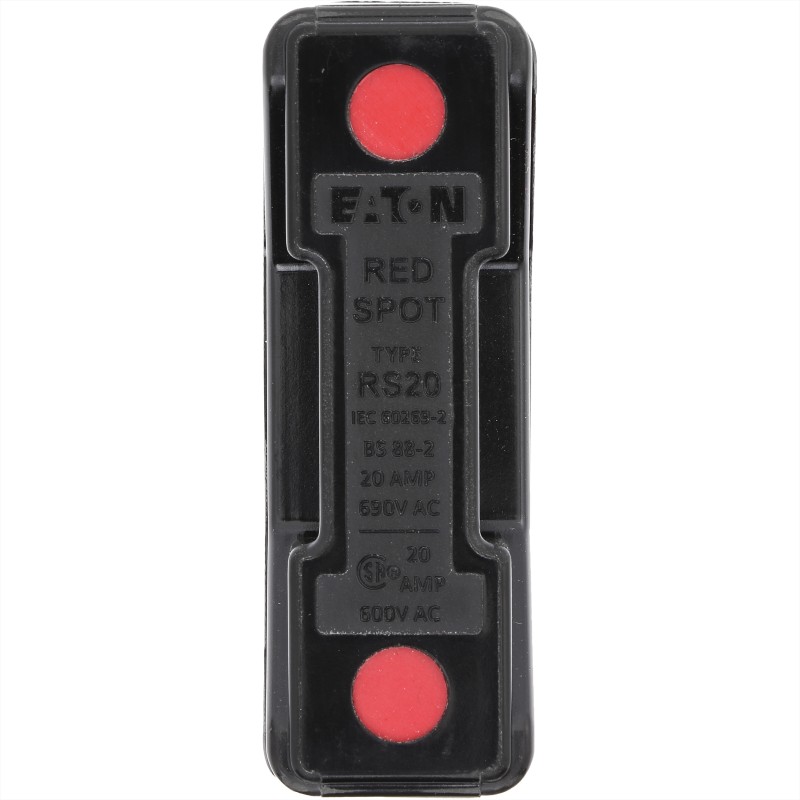 1 pcs - Eaton 20A Rail Mount Fuse Holder for A1 Fuse, 1P, 690V ac