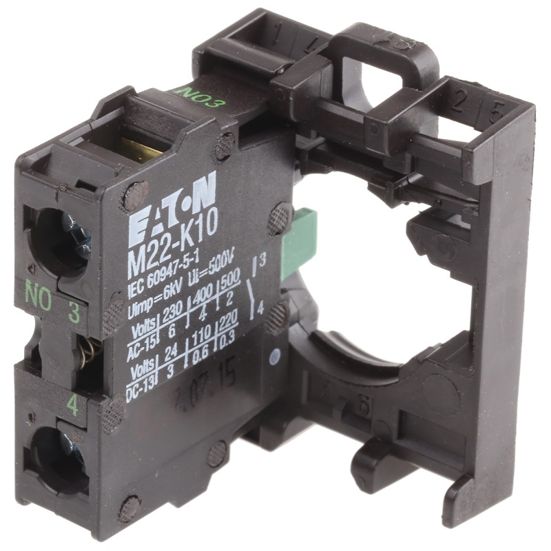 1 pcs - Eaton M22 Contact Block - 1NO 500 V
