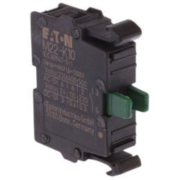 1 pcs - Eaton M22 Contact Block - 1NO 500 V