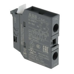 1 pcs - ABB Auxiliary Contact, 1 Contact, 1NC, Front Mount