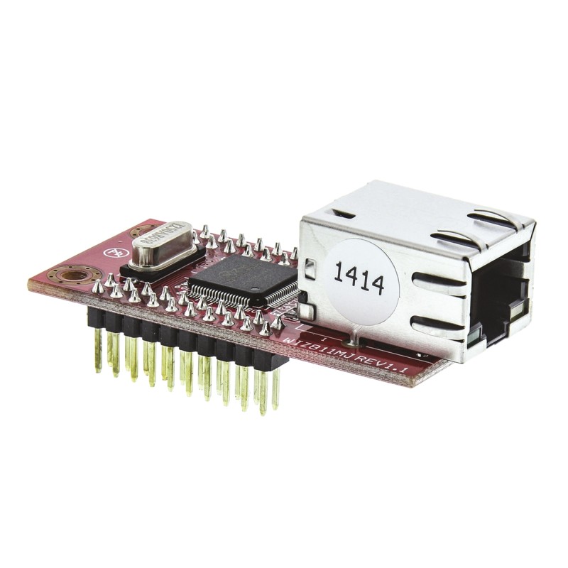 20 pcs - WIZnet Inc WIZ811MJ Networking Module, 10/100 Base-TX