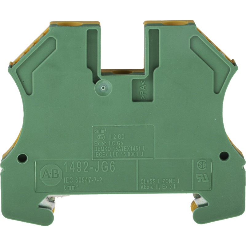 50 pcs - Rockwell Automation 1492 Series Screw Terminal, 3-Way, 10A, 22 - 12 Wire, Screw Cage Termination