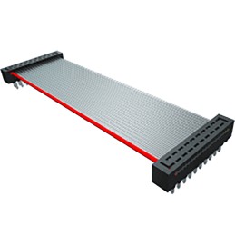 1 pcs - Samtec TCMD Series Ribbon Cable, 15-Way, 2mm Pitch, 50.8mm Length, Tiger Eye IDC to Tiger Eye IDC