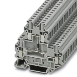 50 pcs - Phoenix Contact UTTB Series UTTB 4-DIO/O-U Terminal Block Connector, 4-Way, 30A, 26 - 10 AWG Wire, Screw