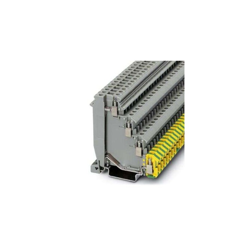 50 pcs - Phoenix Contact 5, VIOK 1 Series Grey Terminal Block, 2.5mm², 4-Level, Screw Termination