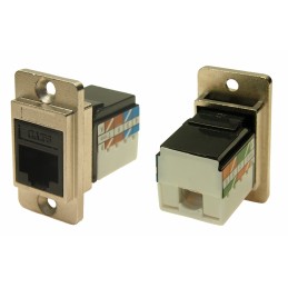 1 pcs - RS PRO Socket RJ45 Connector, Panel Mount, Cat6